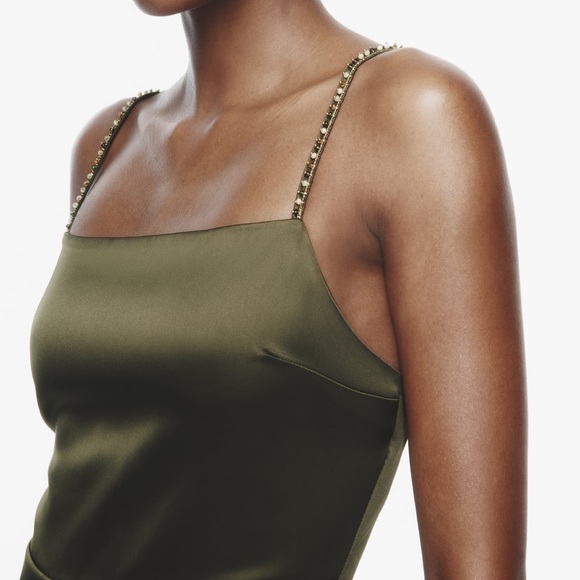 Zara Beaded Slip Dress - Picture 3 of 7